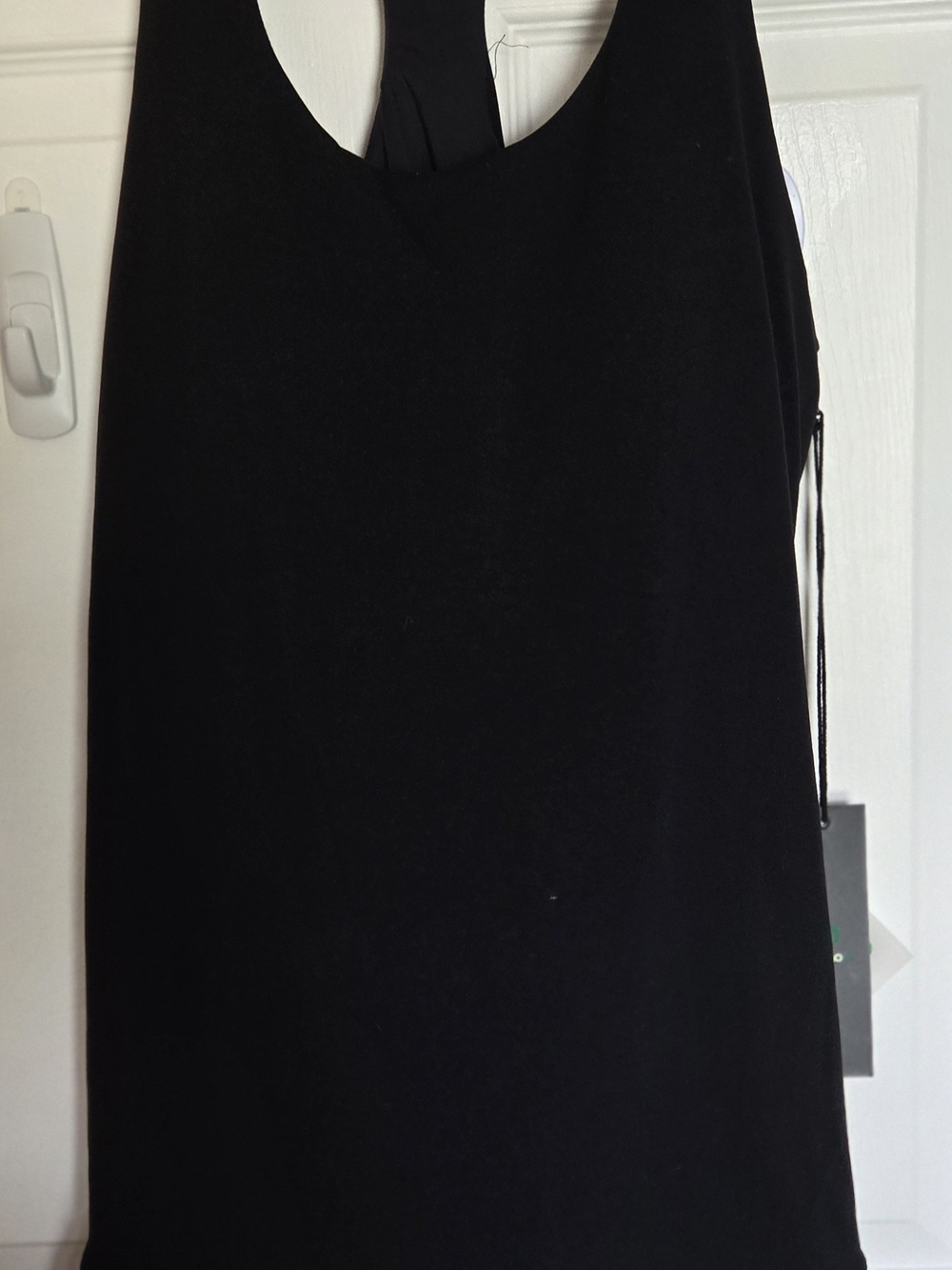 Mono B Black Sport Dress with Tank-Style Waist